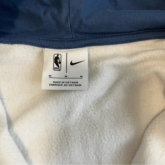 NBA Nike Team 31 75th anniversary courtside fleece half-zip hoodie Size Medium - Picture 8 of 13